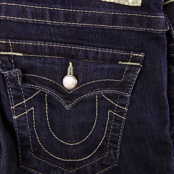 True Religion Billy Womens Denim Jeans Made In USA - Picture 3 of 8